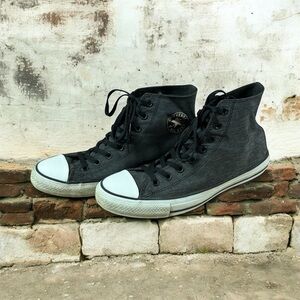 Converse Chuck Taylor All Star High Top Charcoal Size 9.5M / 11.5W 130176F